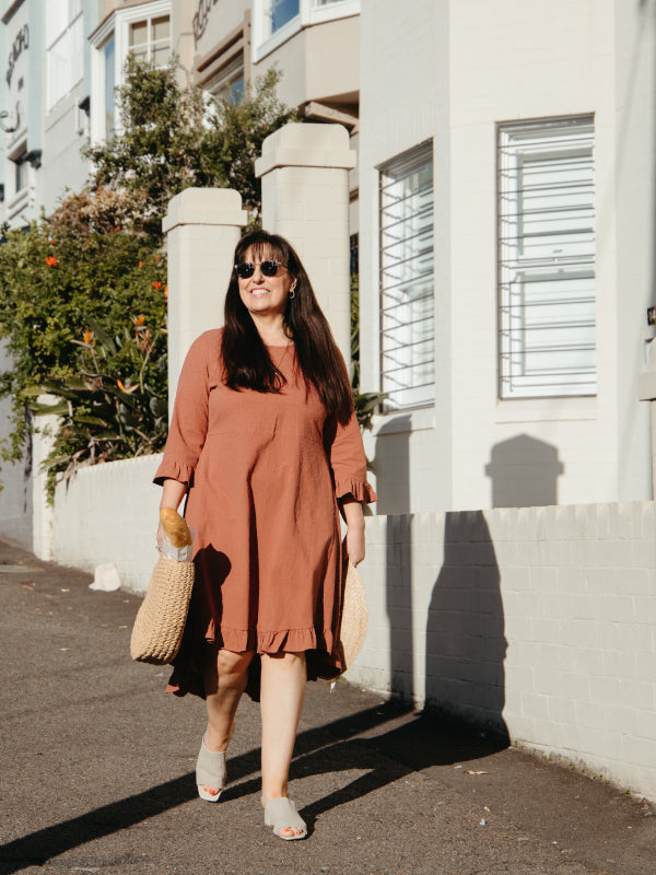 Sahari Dress - Ochre