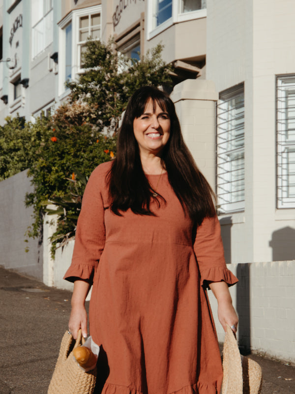 Sahari Dress - Ochre