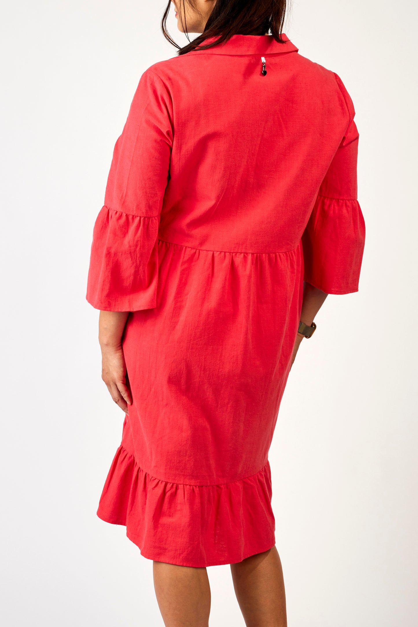 Calista Dress - Cherry