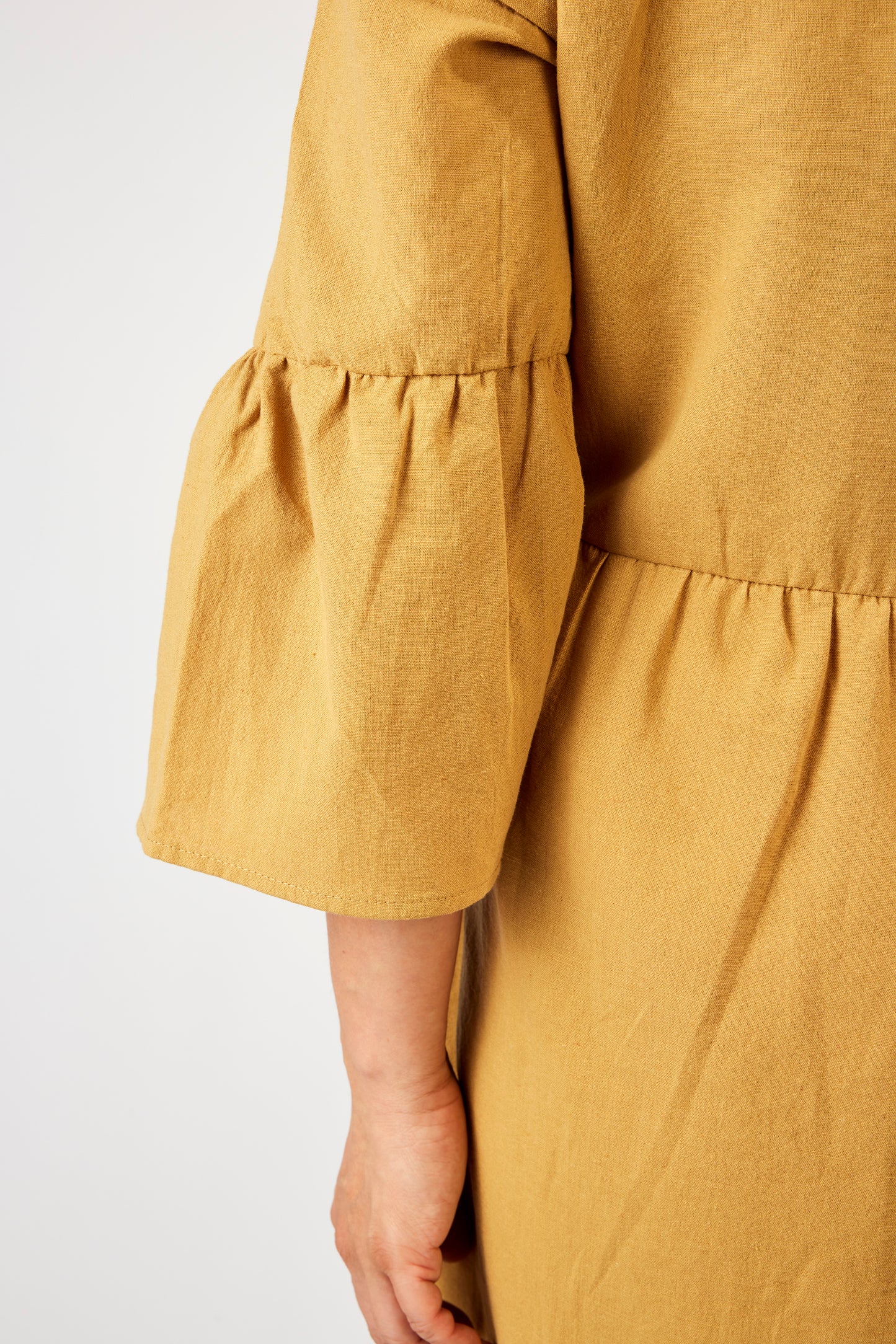 Calista Dress - Wheat