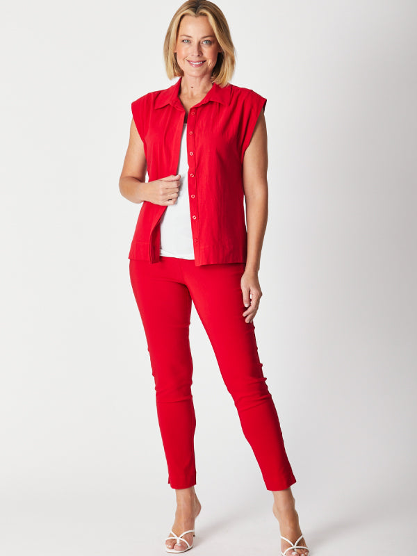 Iris Upcycle Core Shirt - Raspberry