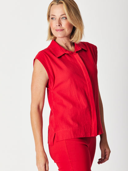 Iris Upcycle Core Shirt - Raspberry