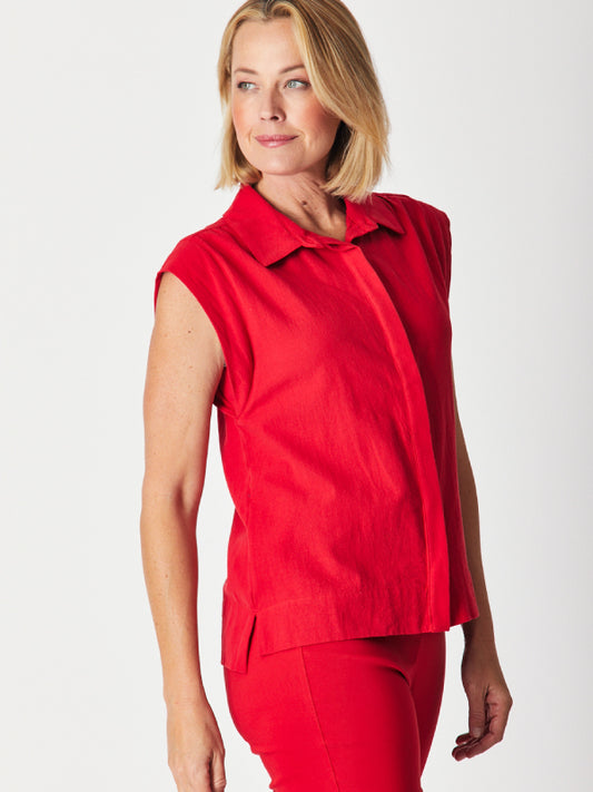 Iris Upcycle Core Shirt - Raspberry
